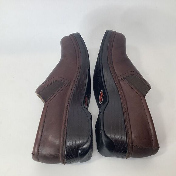 Klogs USA Women's Brown Clog Shoes size 9.5 M Leather Upper Comfort Slip on - Picture 12 of 12